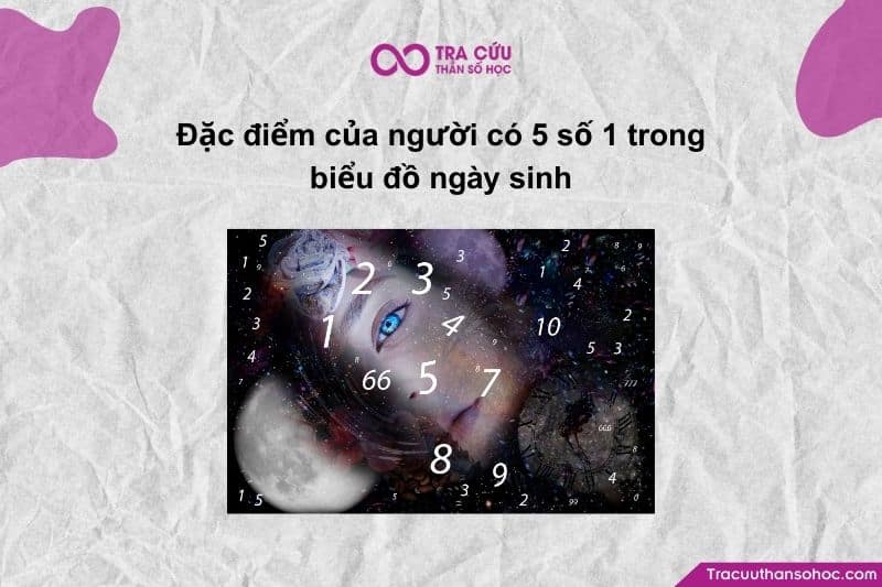 số 1 đại diện cho cái tôi – bản ngã – ý chí – nhận thức về bản thân.