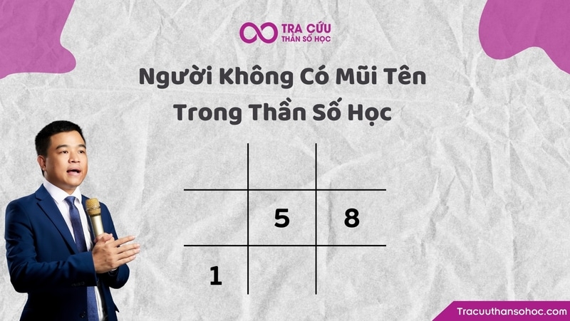 Người không có mũi tên trong thần số học là người không có cá tính nổi bật